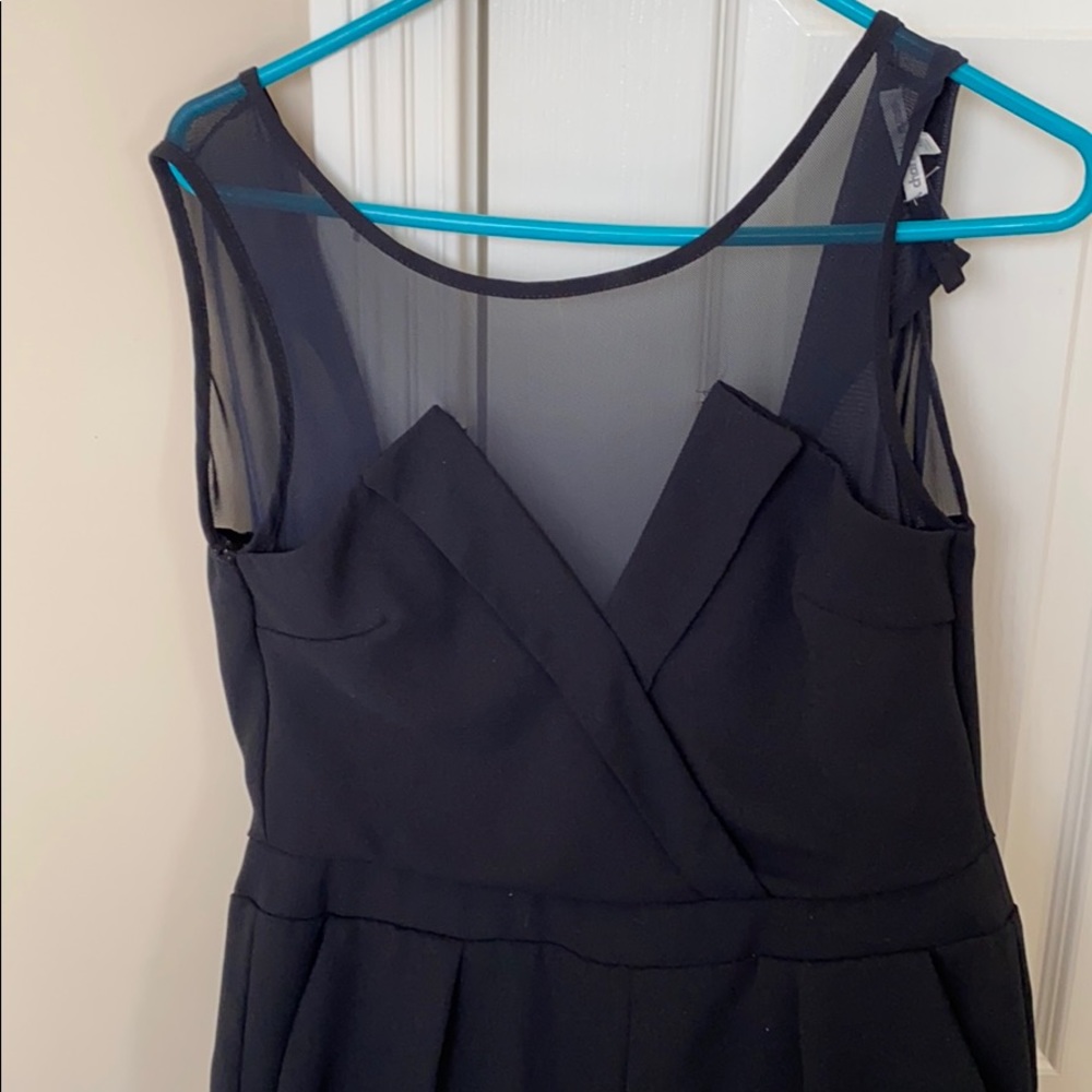 black jumpsuit